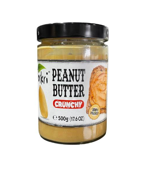 Oskri Peanut Butter Crunchy 500G Bio