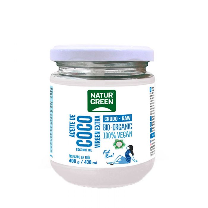 Naturgreen Virgin Coconut Oil 400G Bio