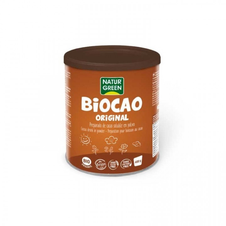 Naturgreen Cocoa Drink Powder 400G Bio