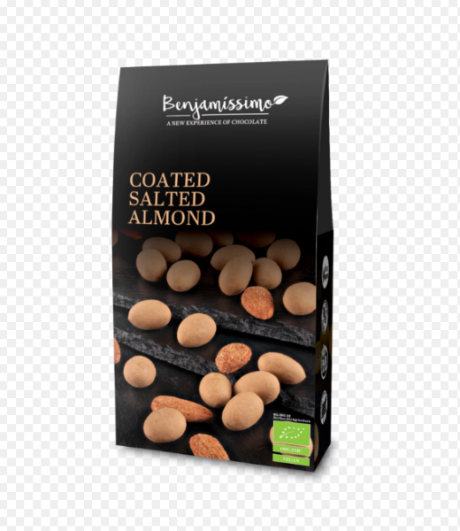 Benjamissimo, Coated Salted Almond 60G Bio