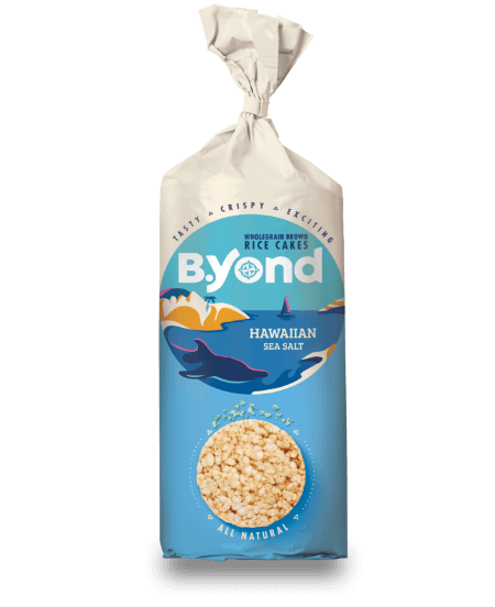 Byond Brown Rice Cakes Hawaiian Sea Salt 100G