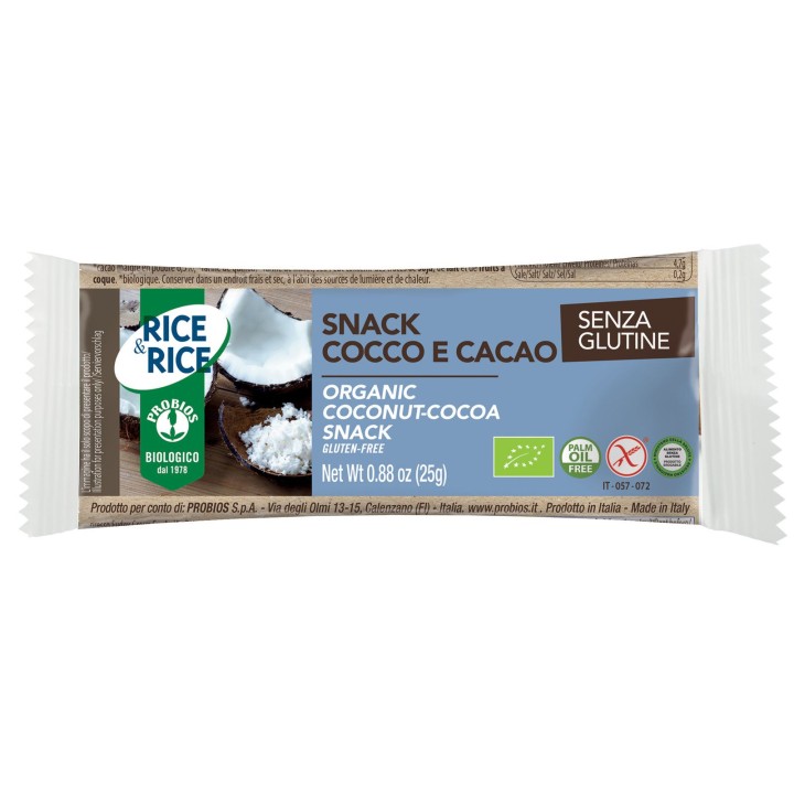 Probios Coconut & Cocoa Snack Gluten Free 25G Bio