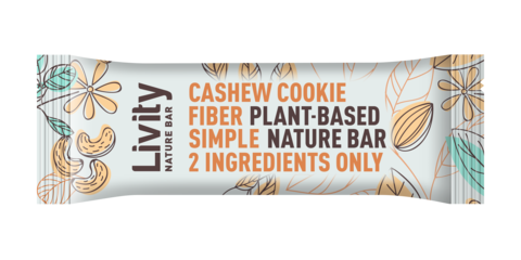 Livity Nature Cashew Cookie Bar 30G
