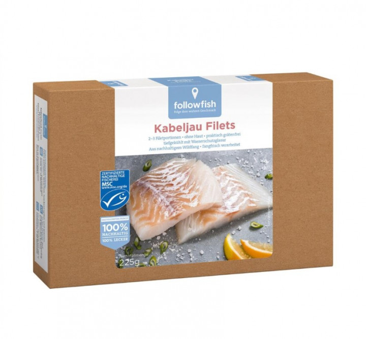 Followfish Codfish Fillet 225G