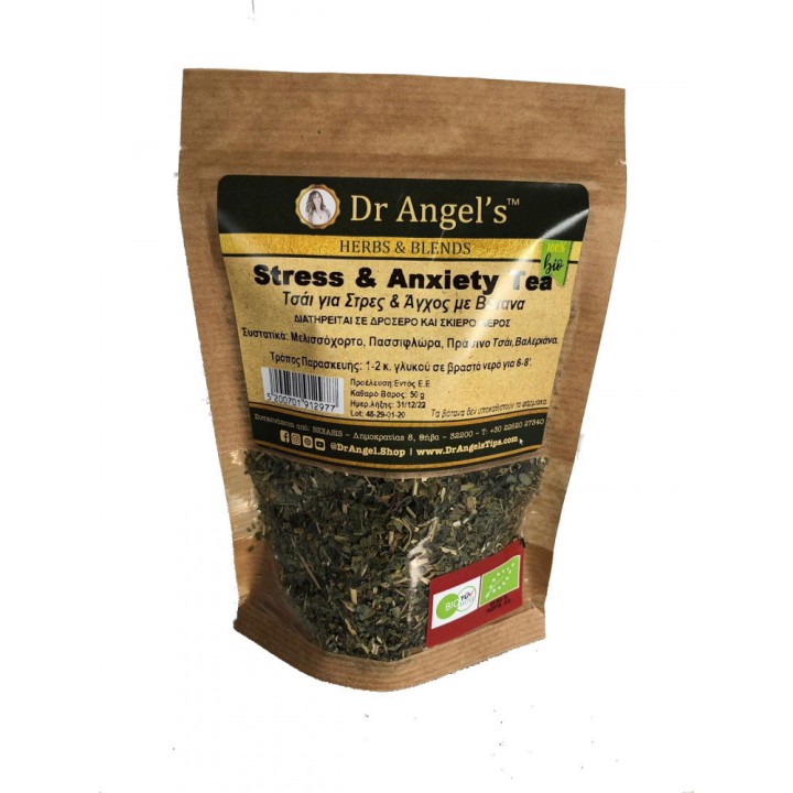 Dr Angels Stress And Anxiety Tea 50G Bio