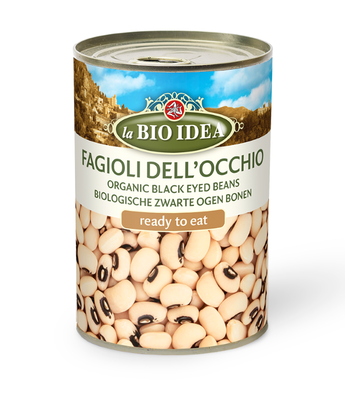 La Bio Idea Black Eyed Beans Tin 400G Bio