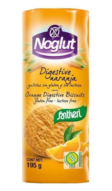 Noglut Digestive Orange Biscuits 200G Gluten Free
