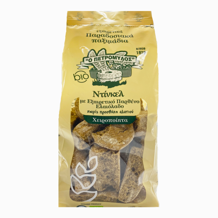 Petromilos Dinkel Traditional Rusks No Salt 500G Bio