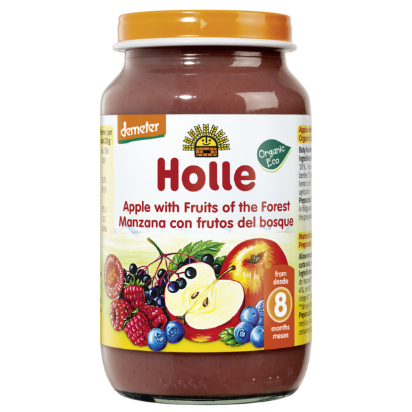 Holle Jar Apple With Forest Fruit (8M) 220G (V)