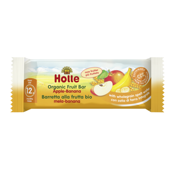 Holle Fruit Bar Apple & Banana (12Μ) 25G Bio