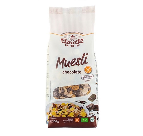 Bauck Hof Muesli Chocolate 300G Bio G/F