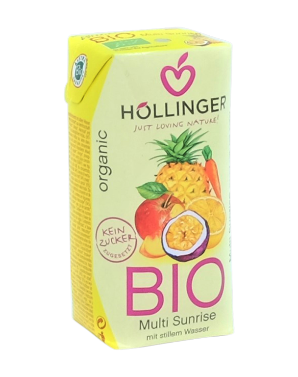 Hollinger Multi Sunrise Juice 200Ml Bio