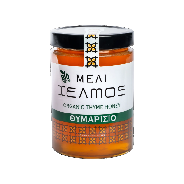 Helmos Organic Thyme Honey Unheated 800g
