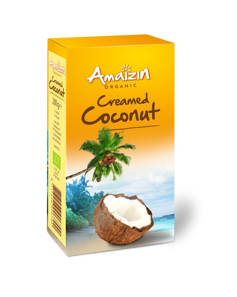 Amaizin Creamed Coconut 200G Bio