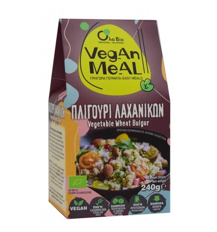 Ola Bio Vegetable Wheat Bulgur 240G Bio