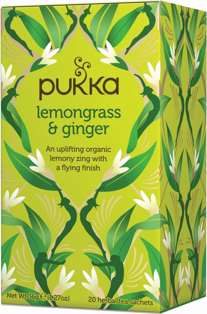 Pukka Lemongrass Ginger Tea 20 Sachets