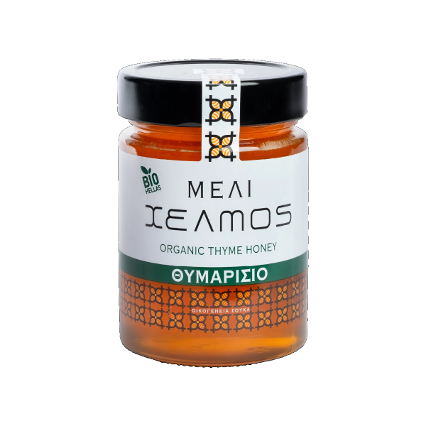 Helmos Organic Thyme Honey Unheated 450g
