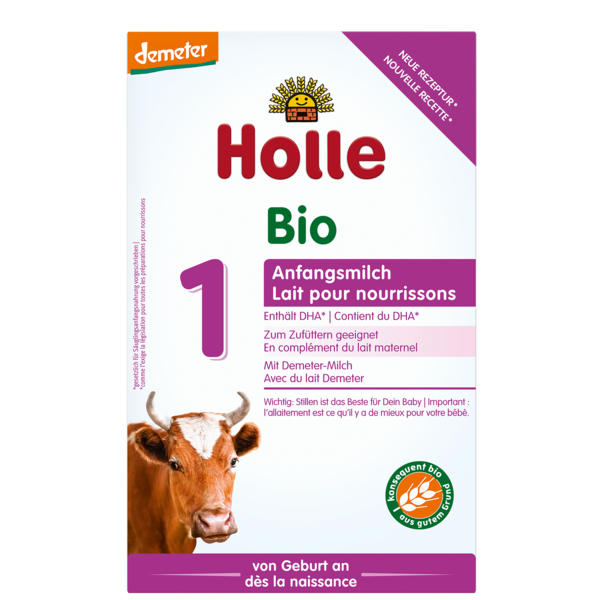 Holle Infant Baby Cow Milk Formula 1 (0-6Μ) 400G Bio