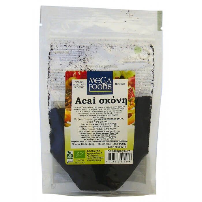 Mega Foods Acai Powder 50G Bio