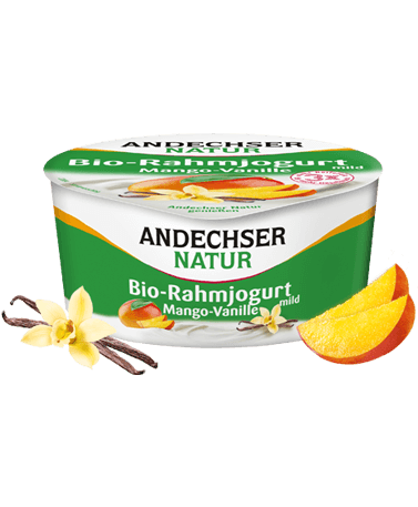 Andechser Yogurt Mango Vanilla 150G
