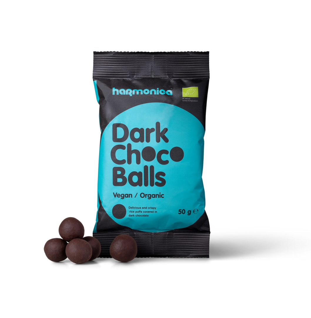 Harmonica Dark Choco Balls 50G Bio