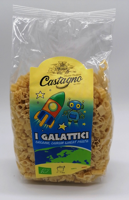 Castagno Galattici Wheat Pasta 500G Bio