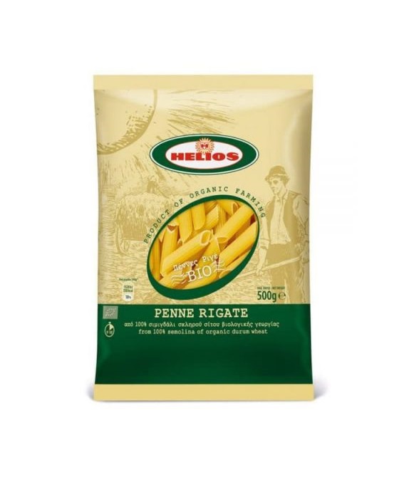 Helios Penne Rigate Pasta 500G Bio