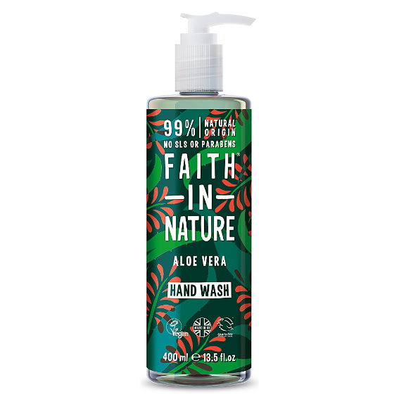 Faith In Nature Aloe Vera Tea Tree Hand Wash 400Ml