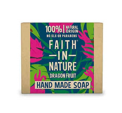 Faith In Nature Dragon Fruit Hand Made Soap 100G