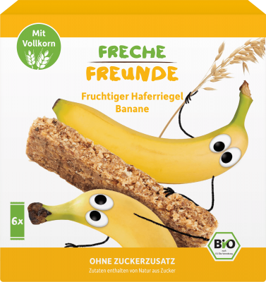 Erdbar Oat Bars Banana Bio 6X30G
