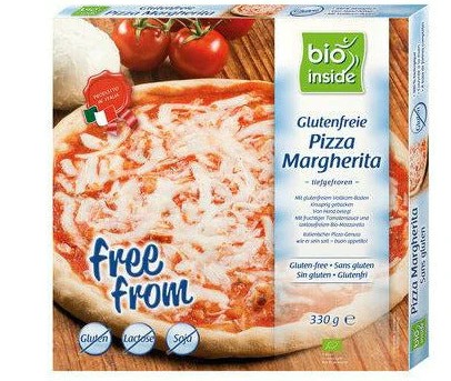 Bio Inside Frozen Pizza Margherita Flavour Bio Xg 330 Gr