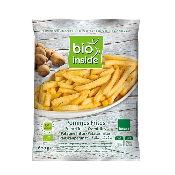 Bio Inside Frozen French Fries Bio Pack Of 600 Gr