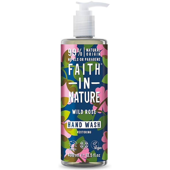 Faith In Nature Wild Rose Hand Wash 400Ml
