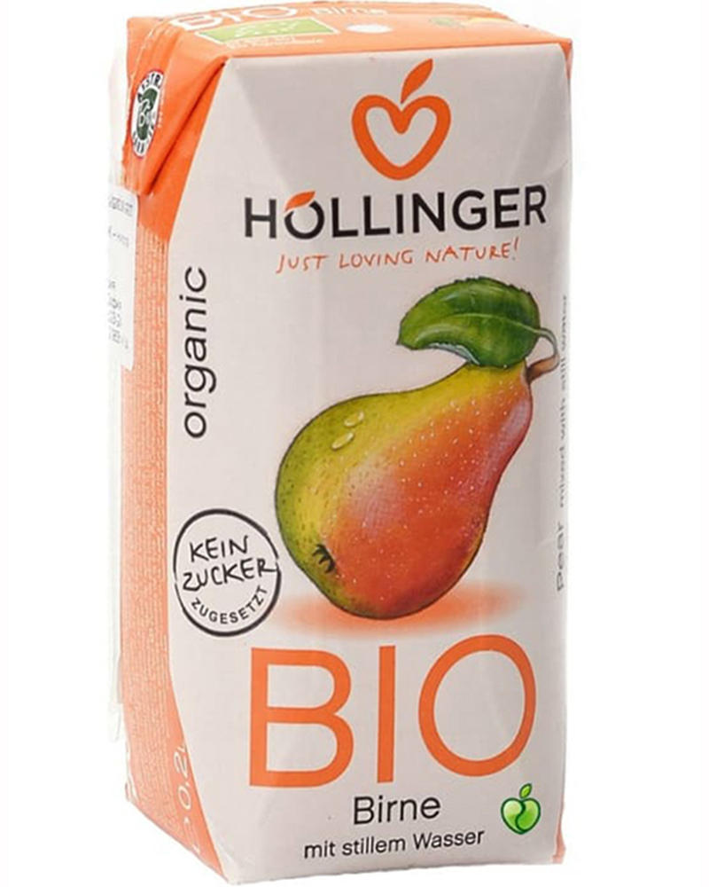 Hollinger Pear Juice 200Ml Bio