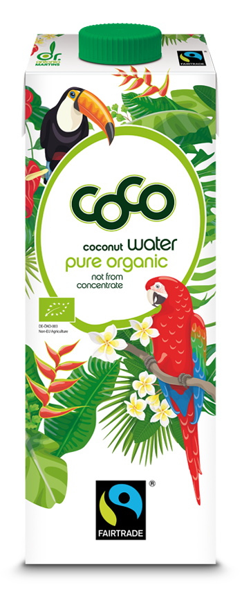 Dr. Martins Pure Coconut Water Fairtrade 1Lt Bio
