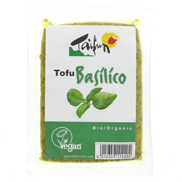 Taifun Tofu Basilico Contain Traces Of Gluten, Nuts Pack Of 200 Gr