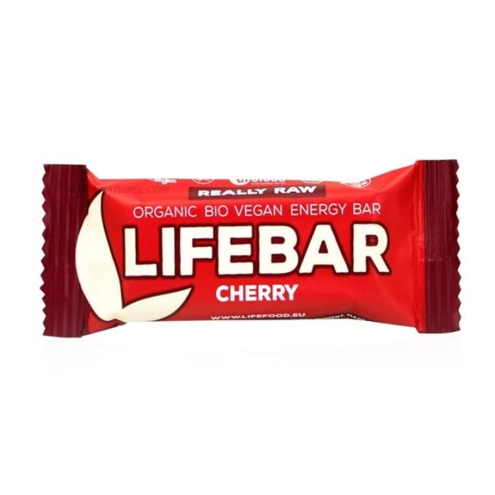 Lifebar Cherry Energy Bar 47G Bio
