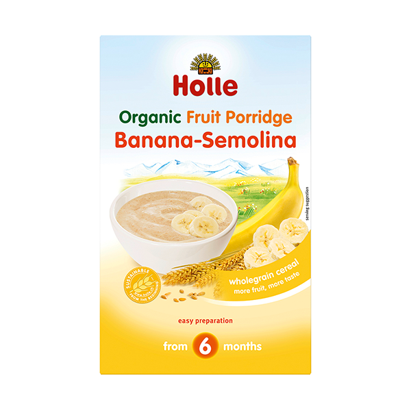 Holle Milk Cereals With Banana (6M) 250G Bio