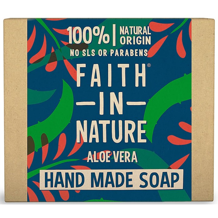 Faith In Nature Regenerating Aloe Vera Soap 100G