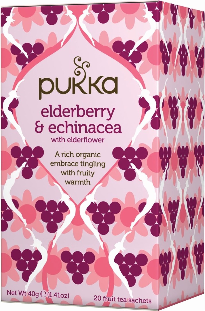 Pukka Elderbery Echinacea Fruity Tea 20S