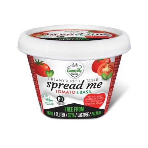 Greenvie Savoury Spread With Tomato Basil Pack Of 200 Gr