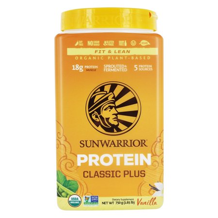 Sunwarrior Protein Classic Plus Vanilla  Protein Powder  750G Bio