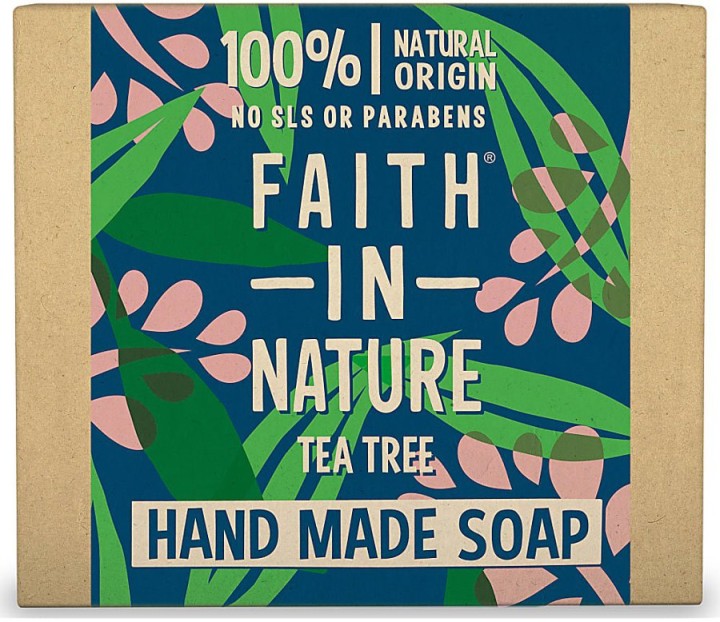 Faith In Nature Cleansing Tea Tree Soap 100G