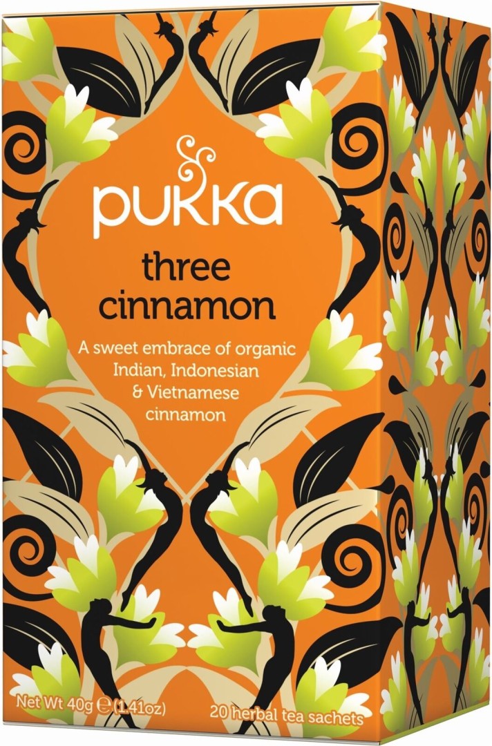 Pukka 3 Cinnamon Herbal Tea 20S