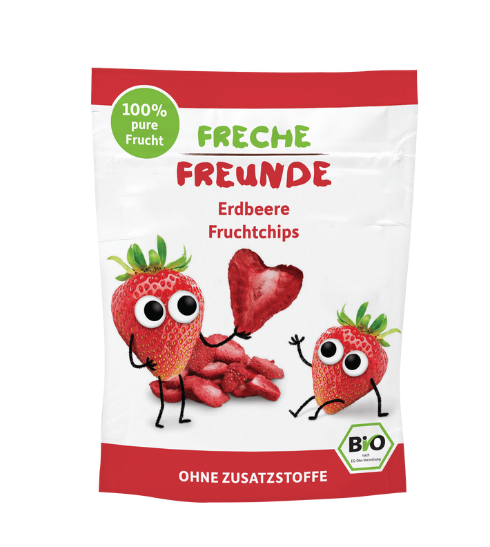 Erdbar Snack With Strawberry 12G Bio