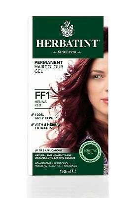 Herbatint Permanent Hair Dye Ff1 Henna Red 150Ml