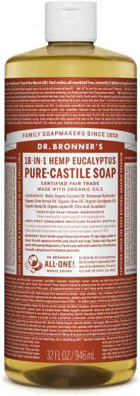 Dr. Bronners 18 In 1 Hemp Eucalyptus Soap 946Ml