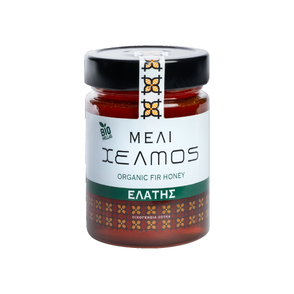 Helmos Organic Fir Honey (elatis) Unheated 800g