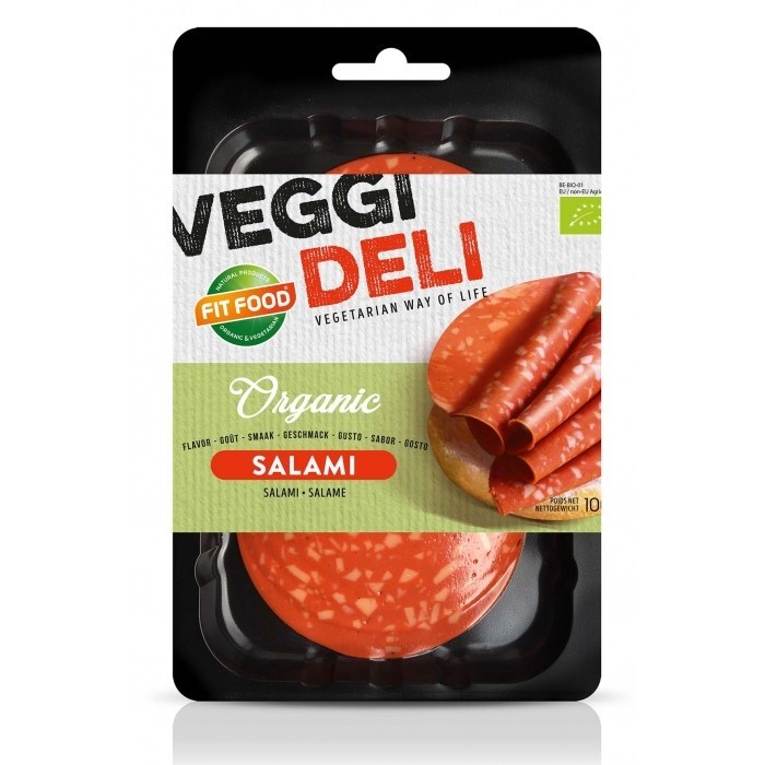 Fit Food Vegetarian Deli Salami 100G Bio