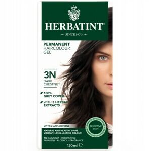 Herbatint Permanent Hair Dye3N Dark Chestnut 150Ml